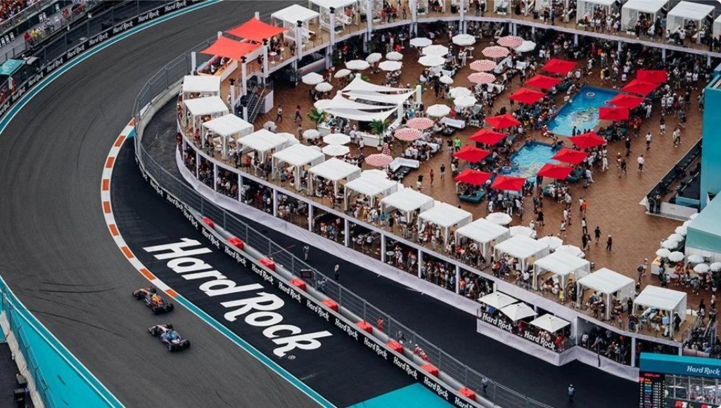 Miami's race week, at city scale