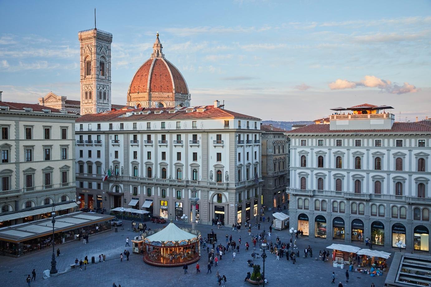 Hotel Savoy: Florence through colour and proportion