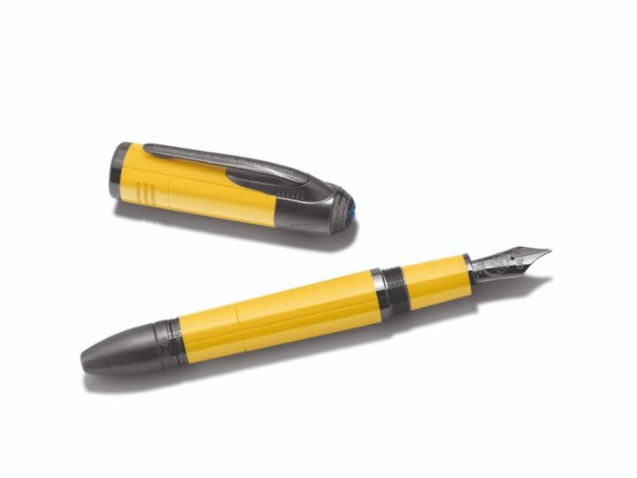 Giallo Modena: Montblanc turns Ferrari references into a pen