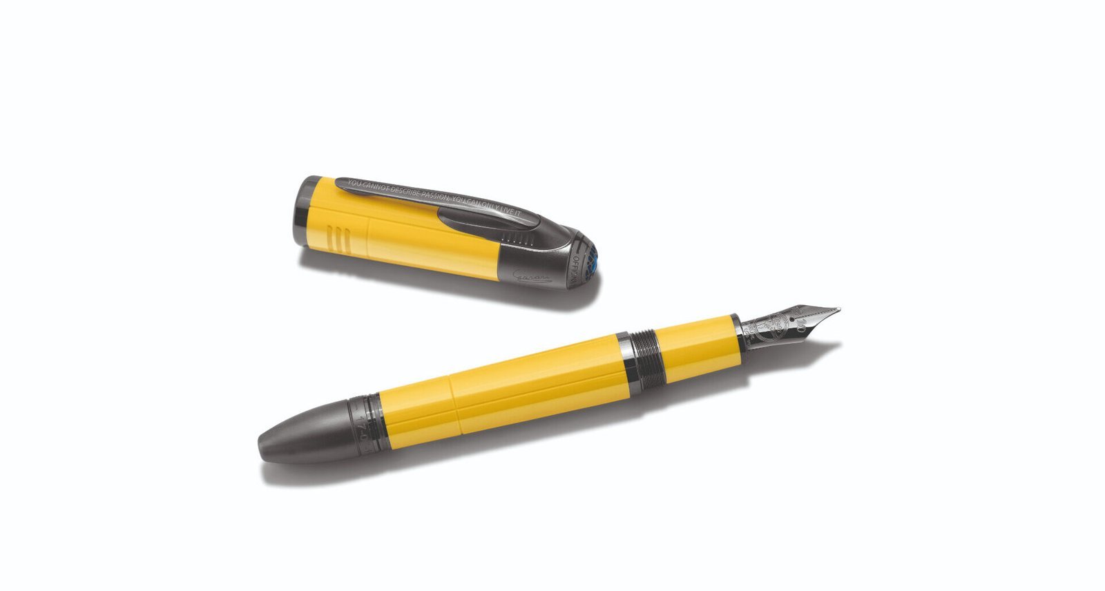 Giallo Modena: Montblanc turns Ferrari references into a pen