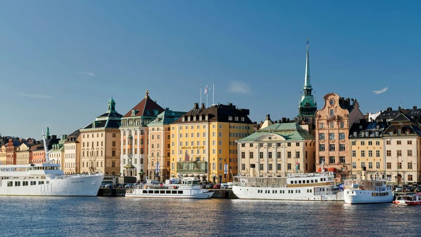 Hôtel Reisen: Stockholm from the edge of Gamla Stan