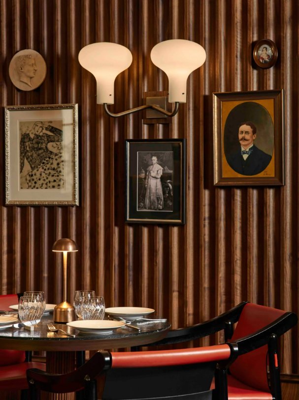 The dining room at Beefbar Milano