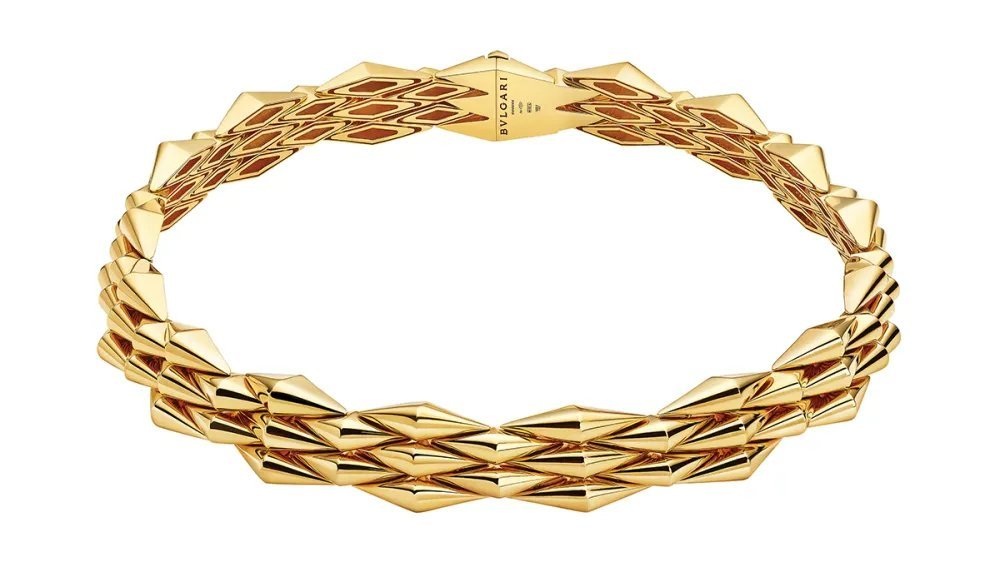 Bulgari Vimini: a basket weave in gold