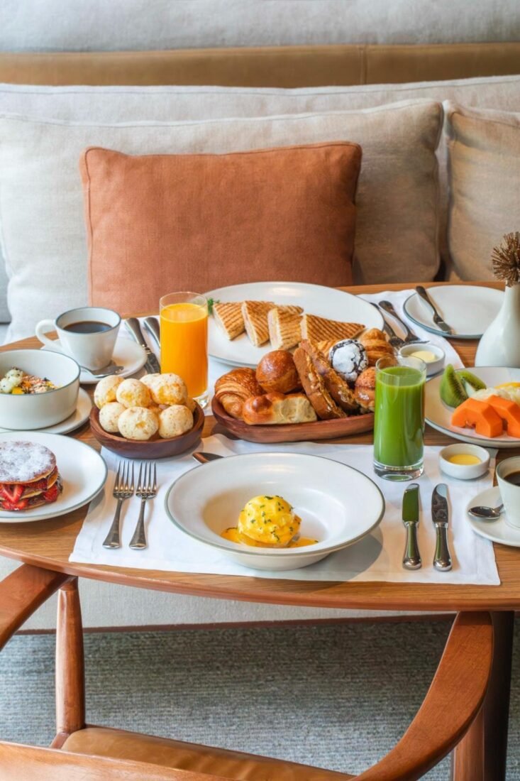 Breakfast at Fasano Itaim: the hotel meets the city