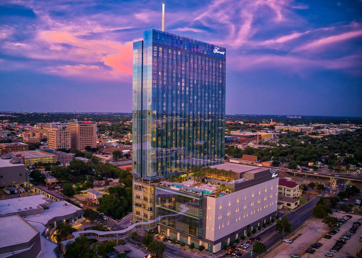 Fairmont Austin: a large hotel with a local dining vocabulary