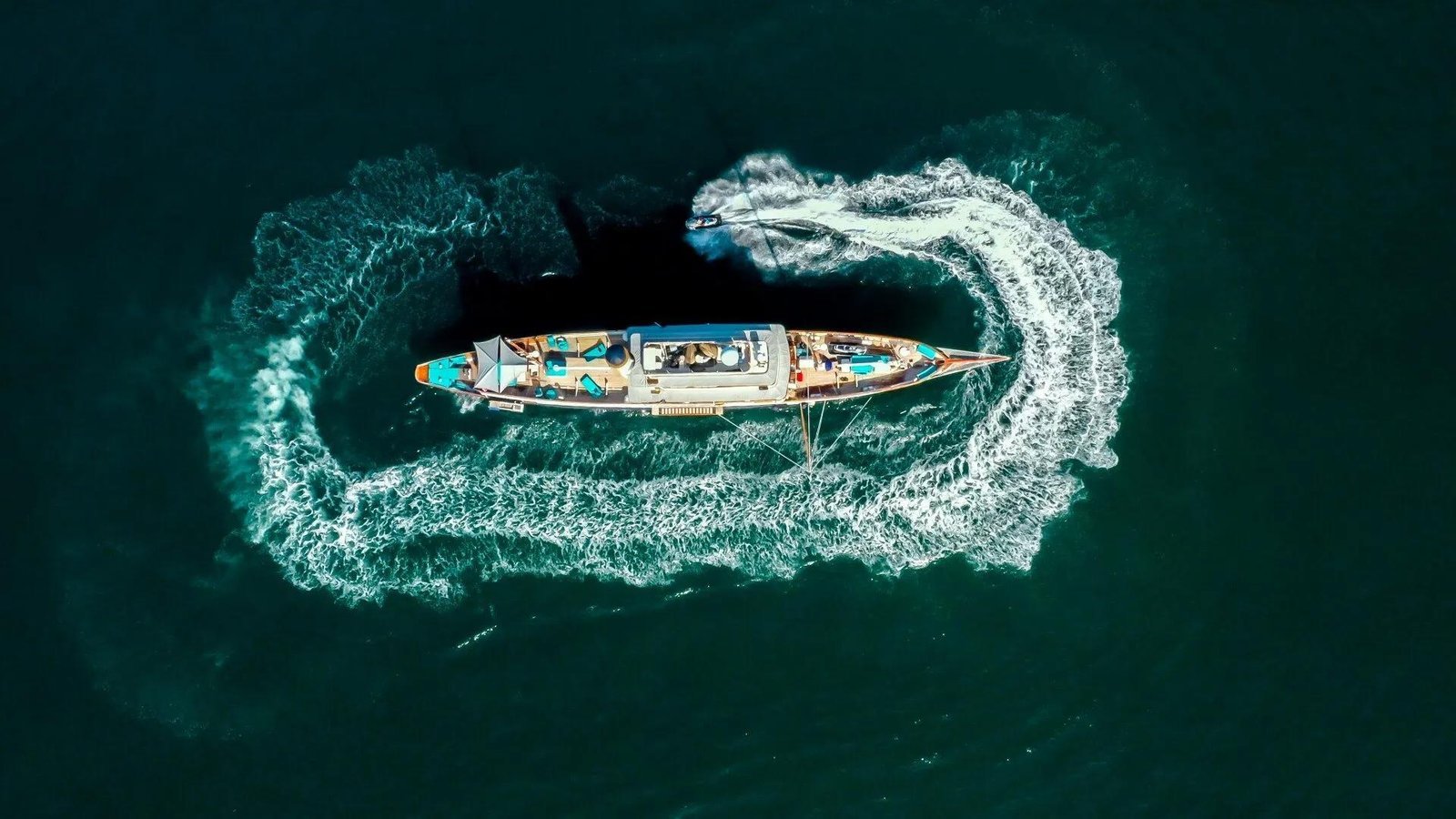 The Kalizma, a 50-metre yacht built in 1906
