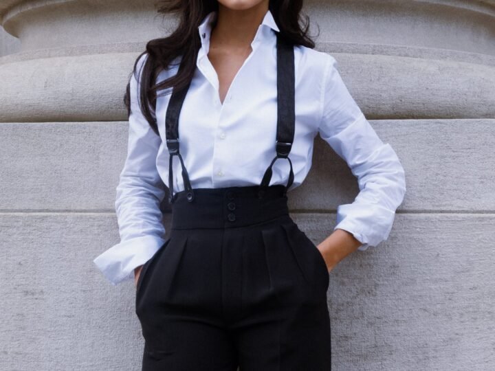 Lívia Nunes: tailoring in Ralph Lauren's front row