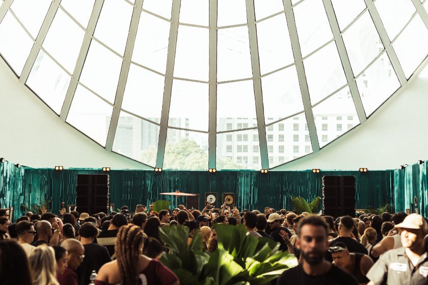 Room Service: an after-party inside the Museum of Tomorrow