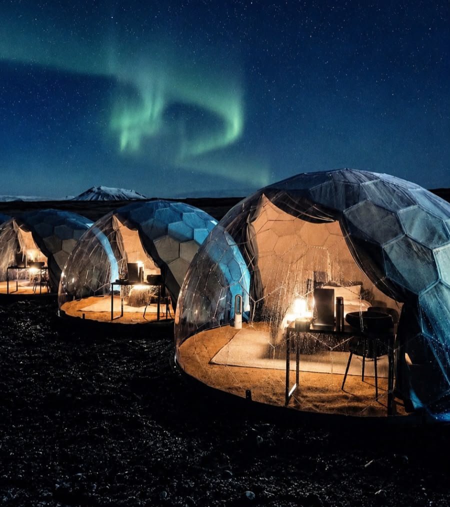 Immersion Iceland: the landscape behind a temporary festival village