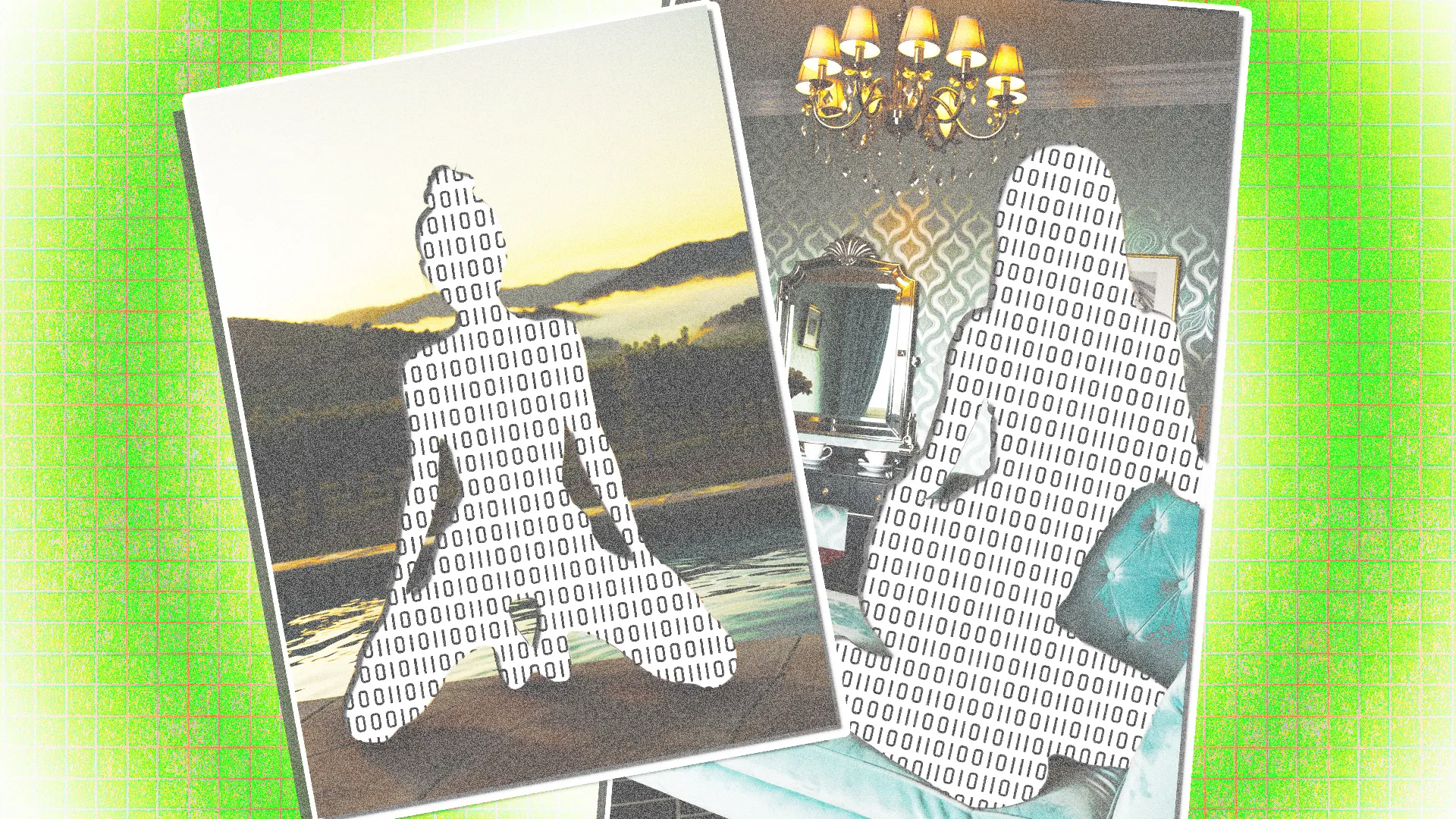 Opening image for a story on AI girlfriend platforms