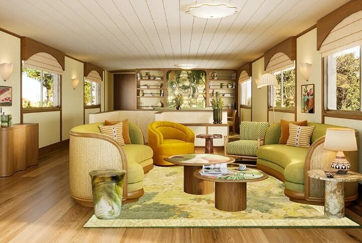 Belmond's Marguerite: Burgundy at the scale of a barge