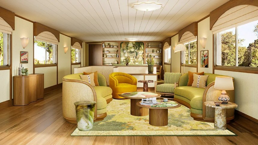 Belmond's Marguerite: Burgundy at the scale of a barge
