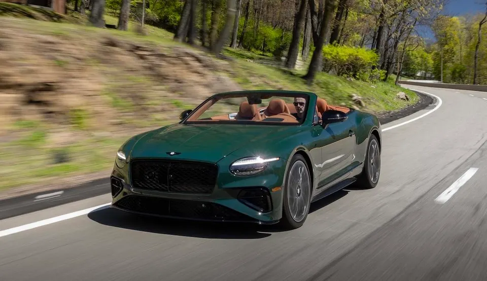 The Bentley Continental GTC S convertible