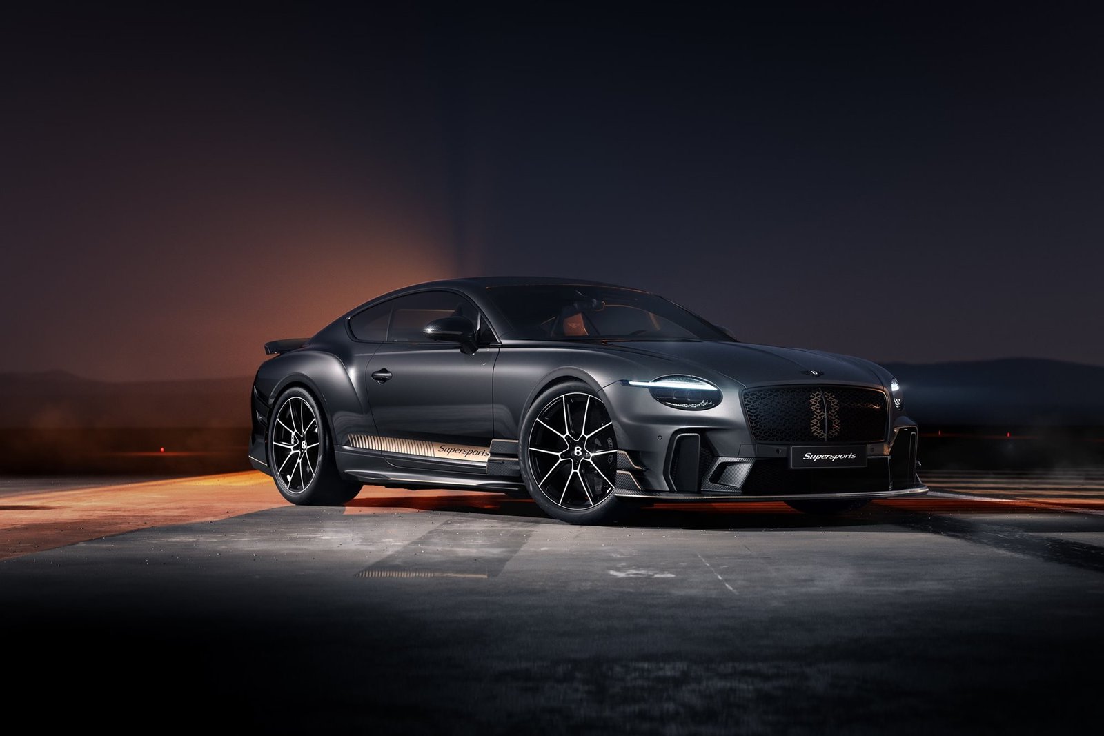 The Bentley Supersports two-seat coupé