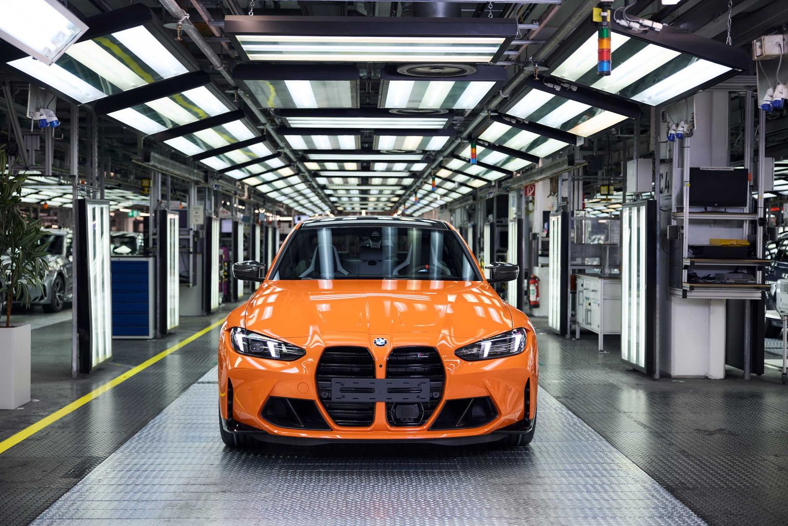 The one-millionth BMW M vehicle at Plant Munich