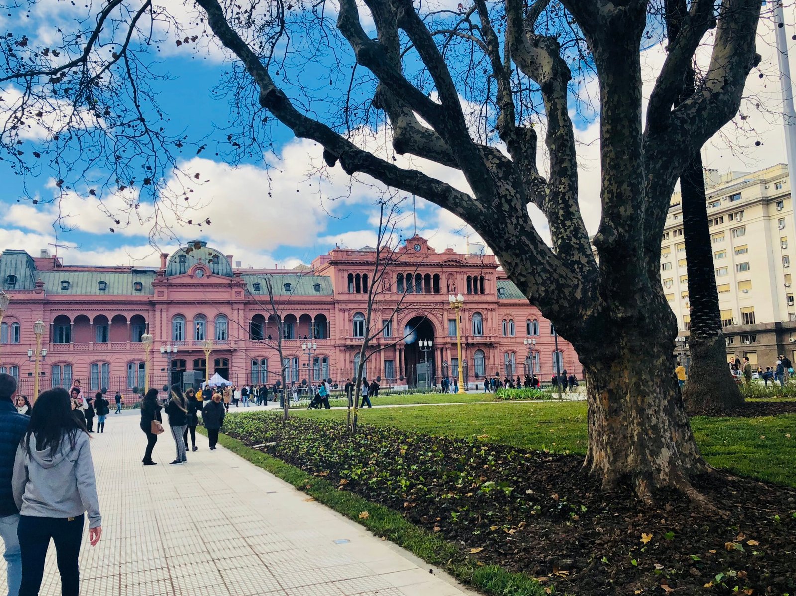 The Casa Rosada on Plaza de Mayo, Buenos Aires