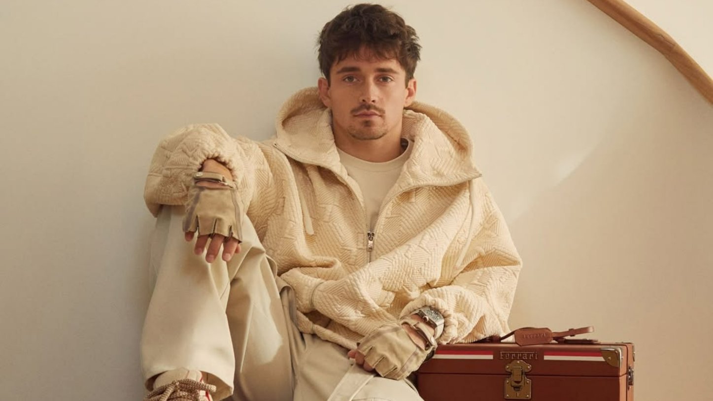 Charles Leclerc, off the track