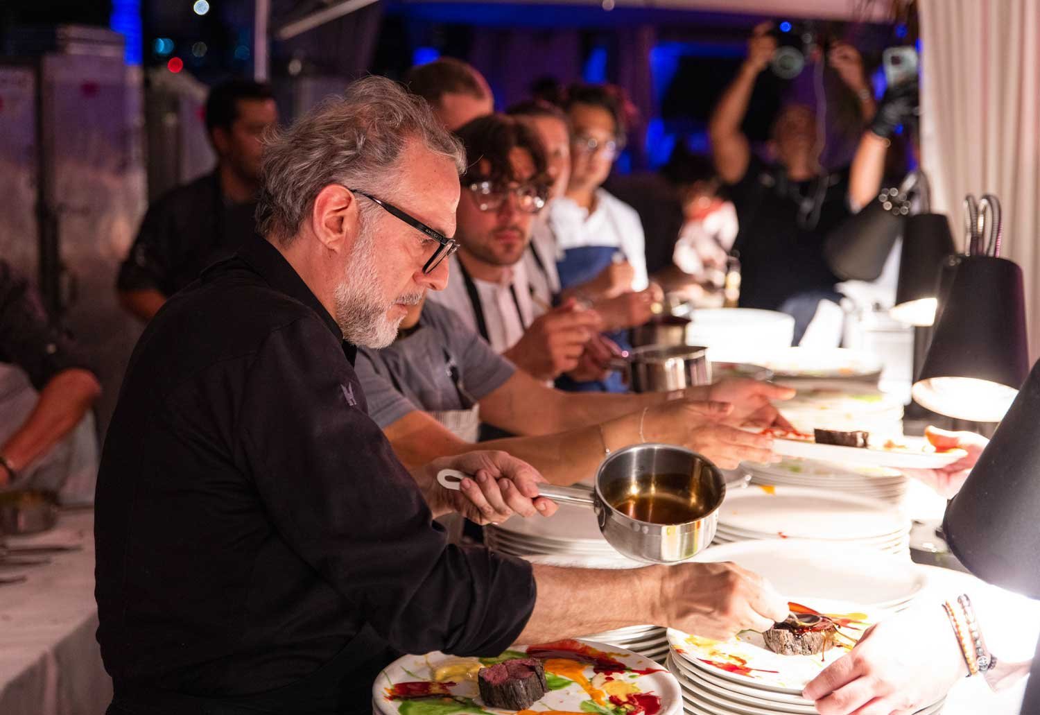 Bottura and Martínez share a Miami dining programme