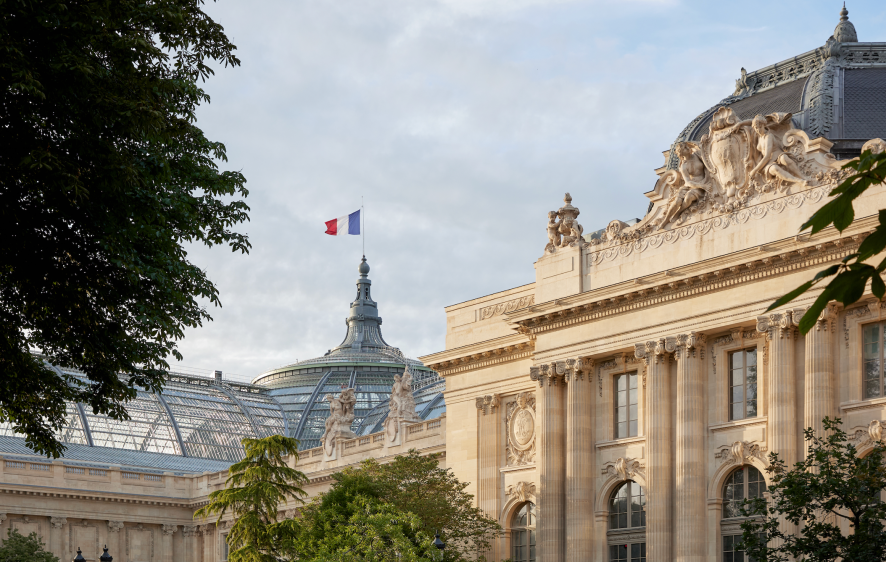 The Grand Palais in Paris. Archive image, not a view of the current exhibition.