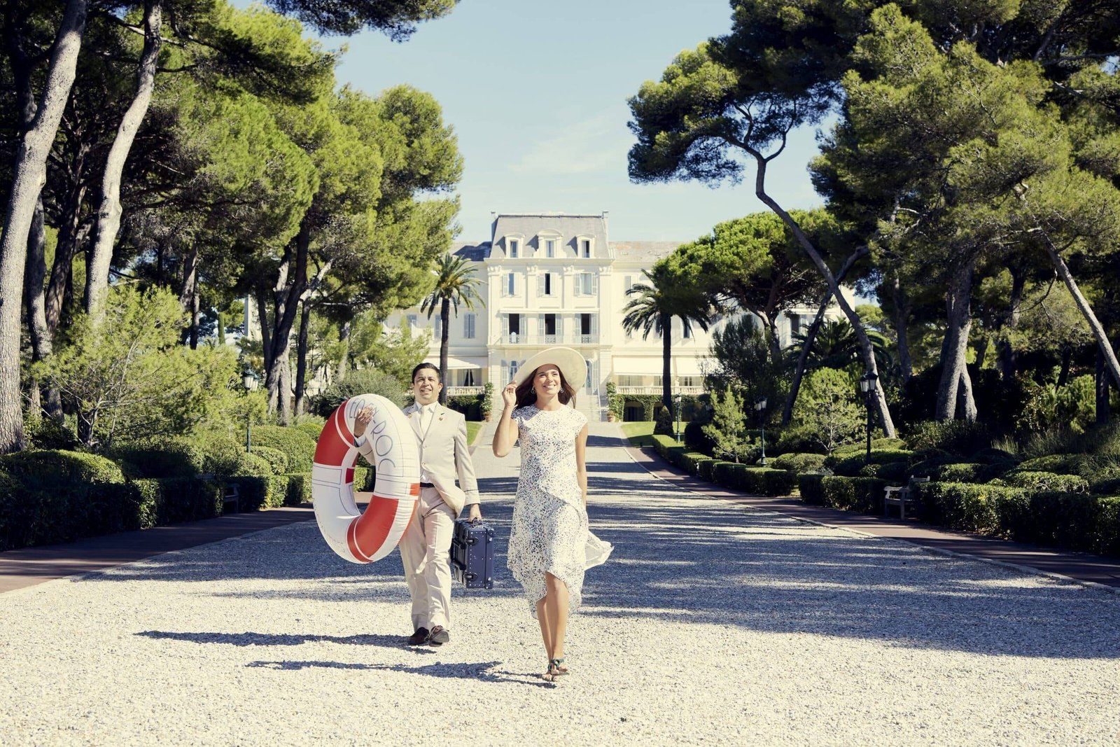 Hotel du Cap-Eden-Roc. Historical archive image.