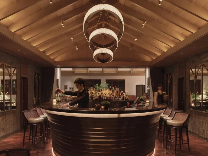 Le Bar at Capella Shanghai. Archive image.