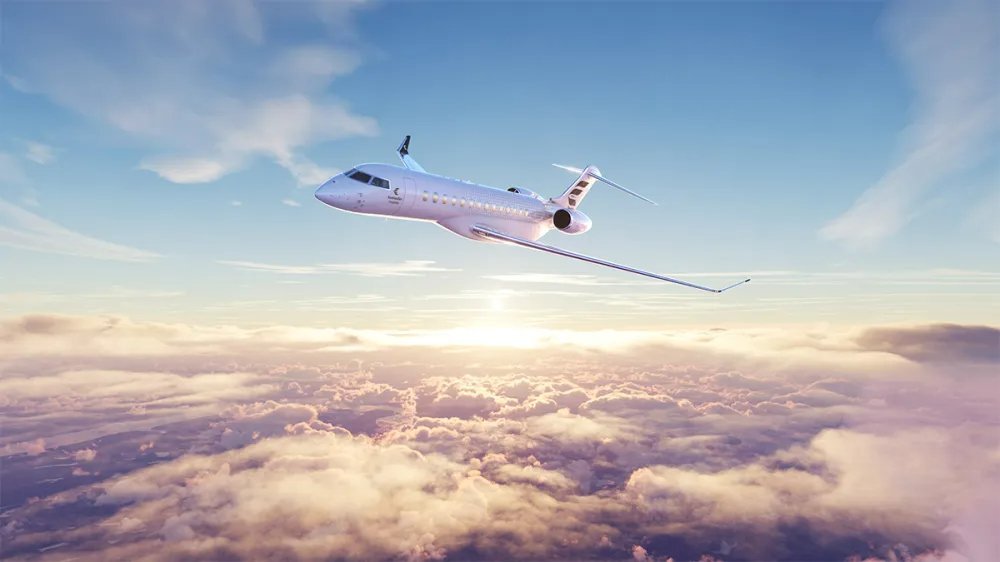 BOMBARDIER GLOBAL 8000 · ILLUSTRATION · ARCHIVE