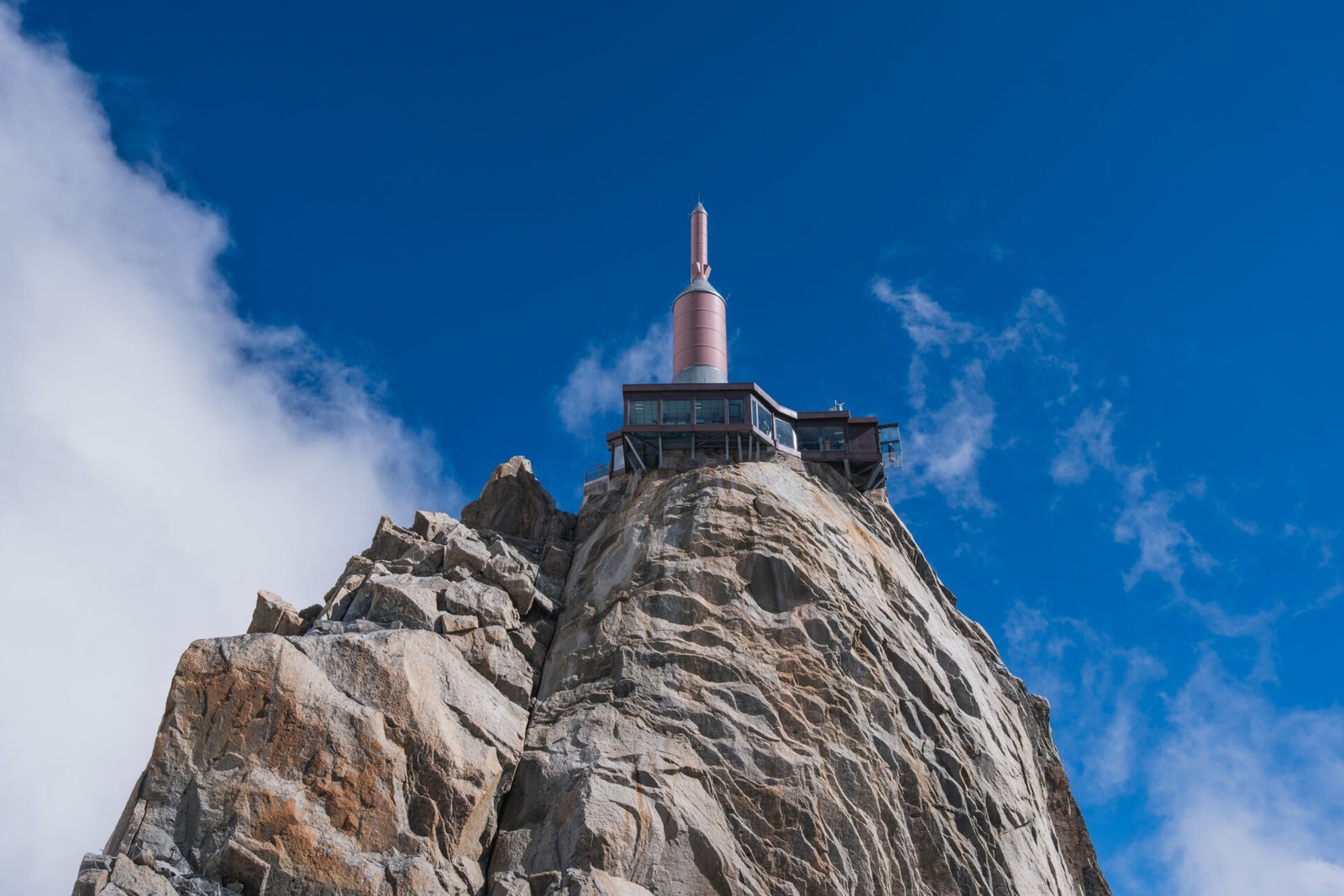 The Aiguille du Midi above Chamonix