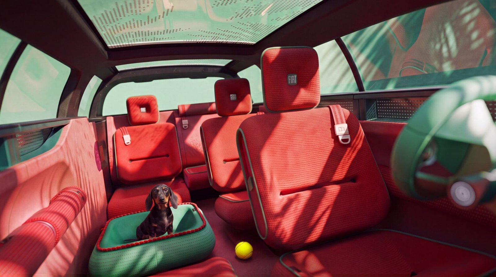 Modular interior of the Fiat Multiplay Concept
