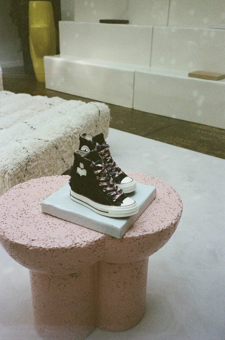 Converse and Isabel Marant: a familiar shoe lifted