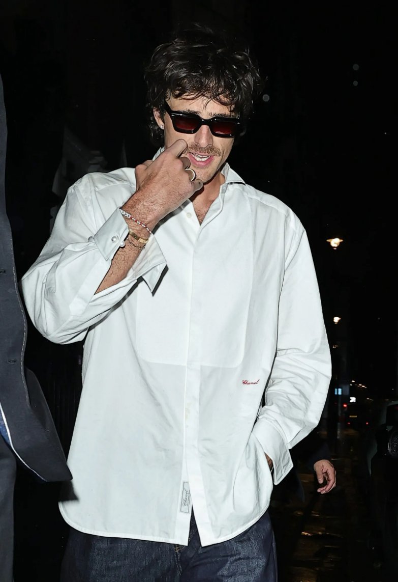 Jacob Elordi wearing Chanel in London
