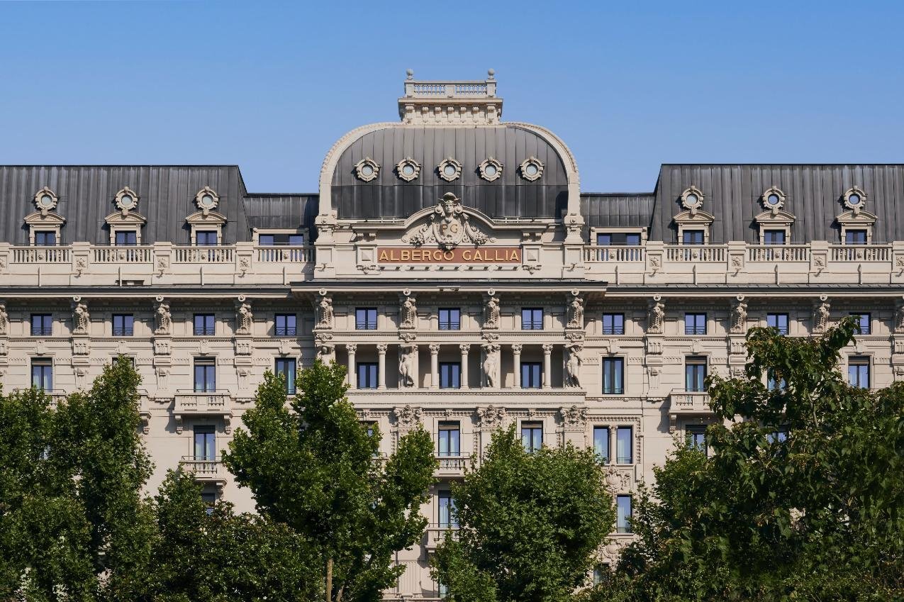 Excelsior Hotel Gallia: Milan between stone and glass