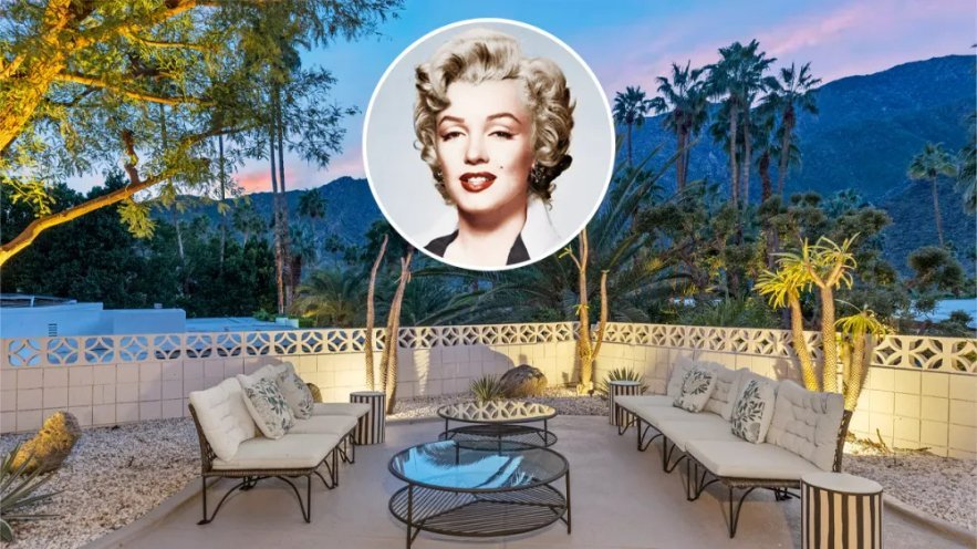 The Doll House in Vista Las Palmas, Palm Springs, associated with Marilyn Monroe