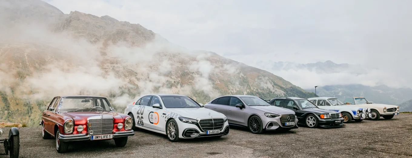 The new Mercedes-Benz S-Class on the 140 Years. 140 Places global journey
