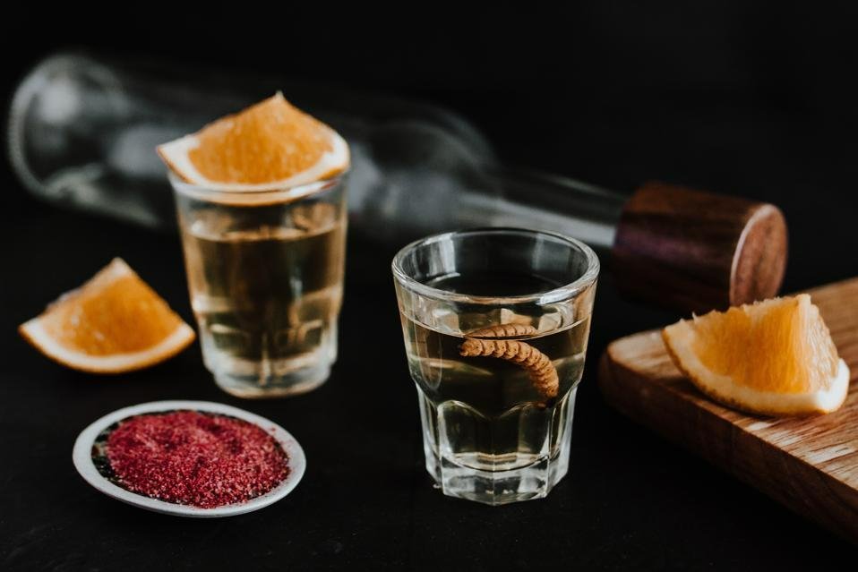 Mezcal served in Oaxaca, the spirit's spiritual home