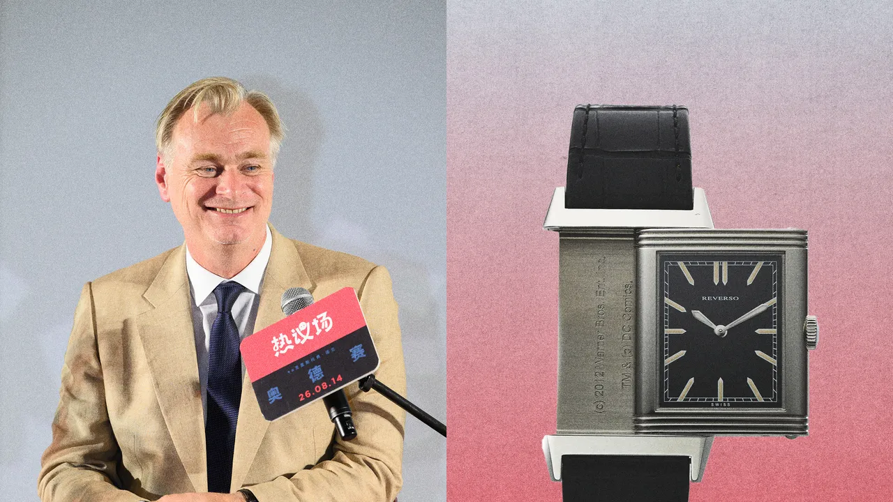 Jaeger-LeCoultre Reverso worn by Christopher Nolan