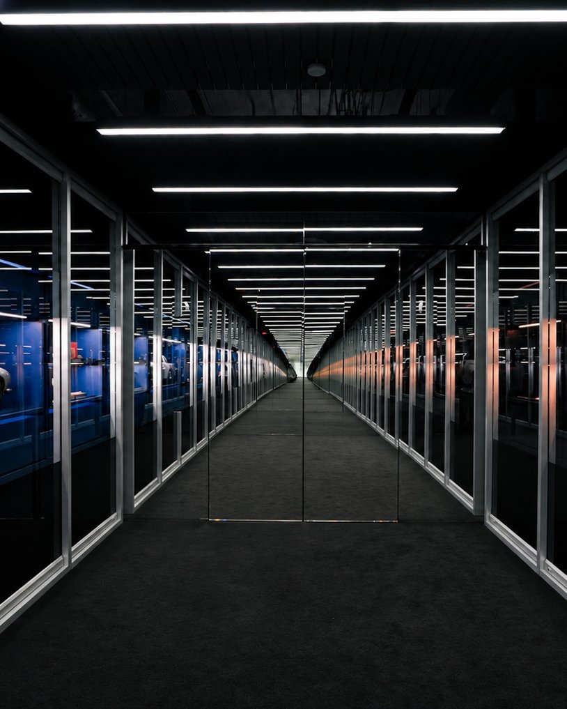 The facing James Bond and Spectre archives in the Omega Glendale exhibition