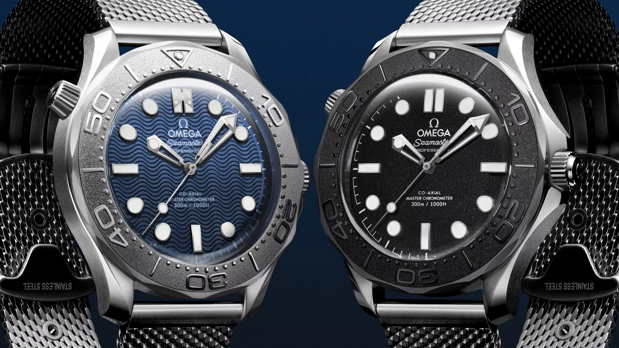 Omega Seamaster Diver 300M James Bond and Spectre collection