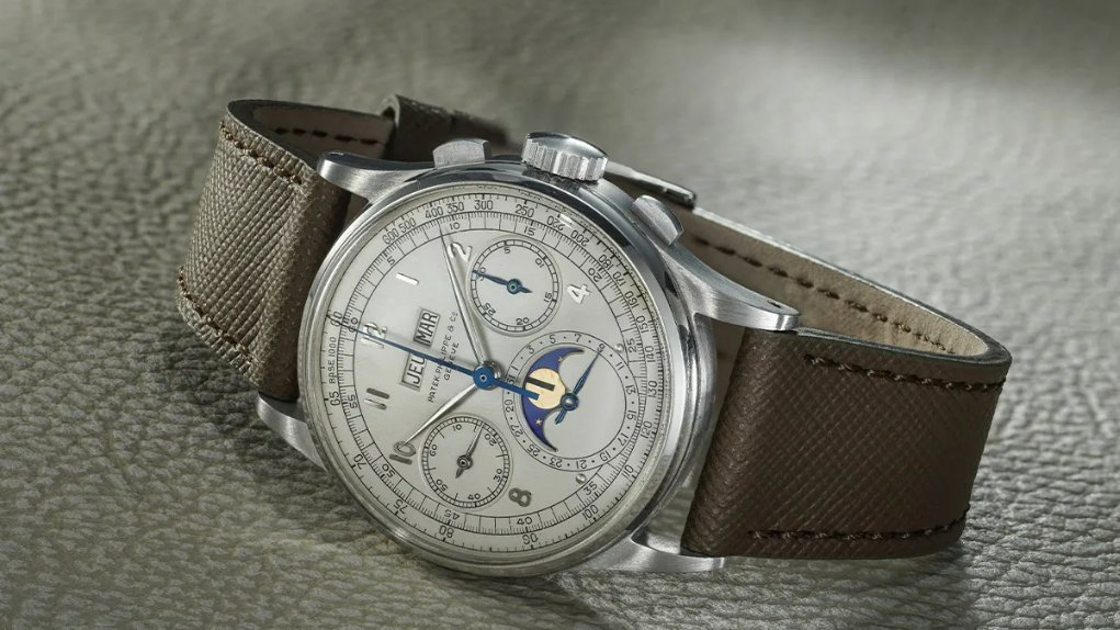 The 1943 Patek Philippe ref. 1518 in stainless steel