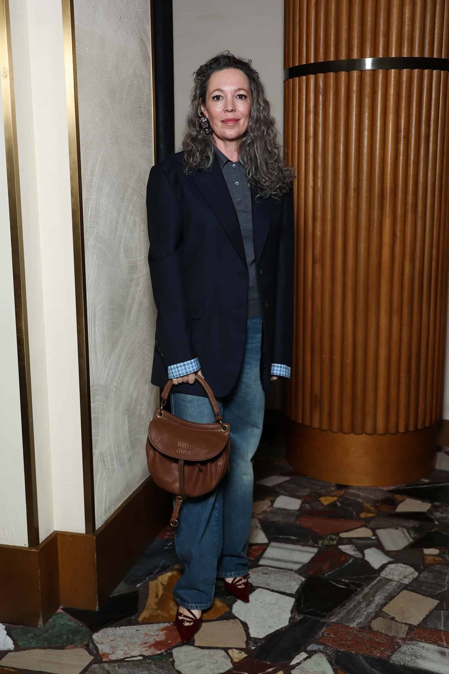 Olivia Colman at the Miu Miu dinner, Paris Fashion Week Spring/Summer 2027
