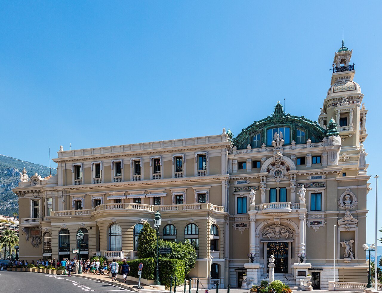 The Casino de Monte-Carlo and Place du Casino, Monaco