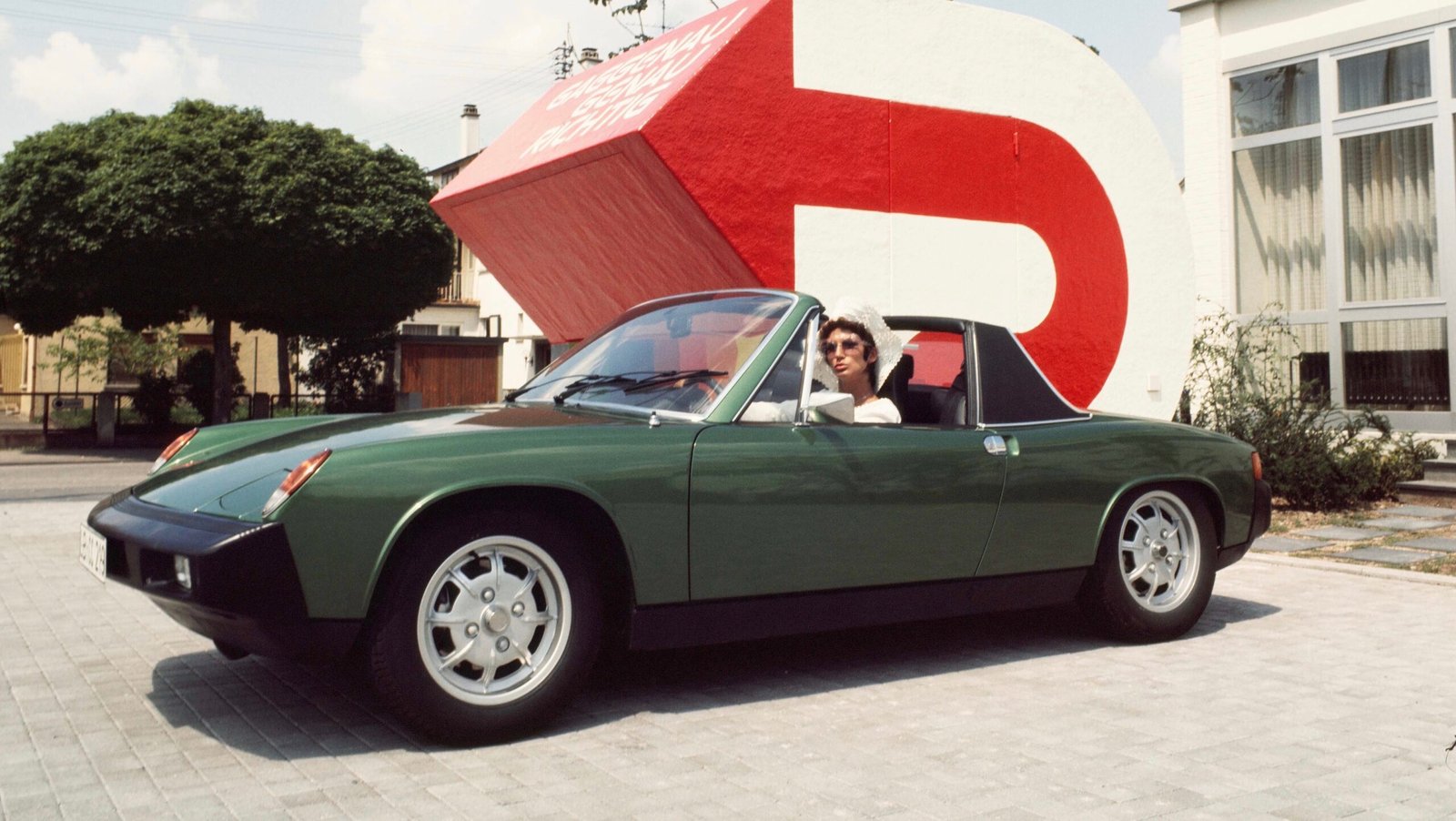 Porsche 914 at the Porsche Museum