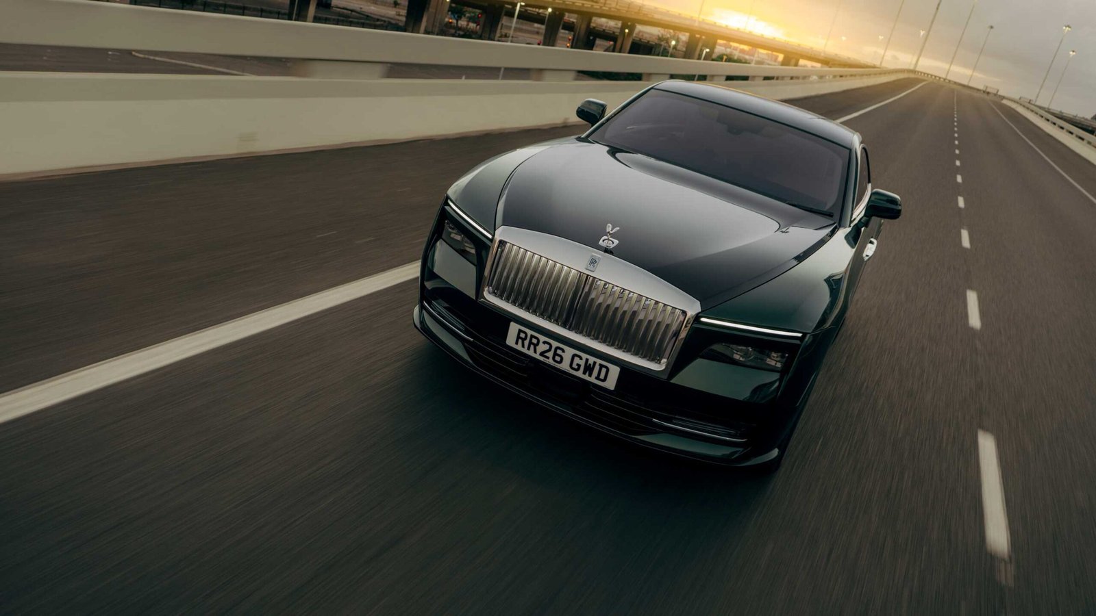 Rolls-Royce Spectre Series II on the road