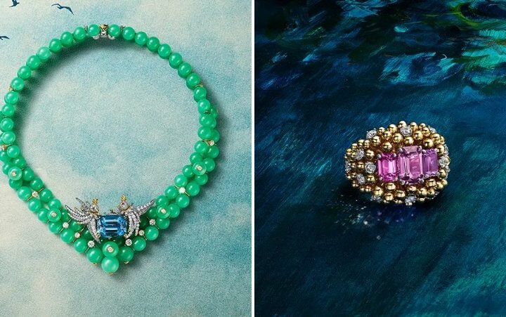 Tiffany Hidden Garden: nature as a jewellery structure