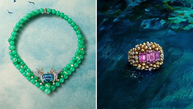 Tiffany Hidden Garden: nature as a jewellery structure