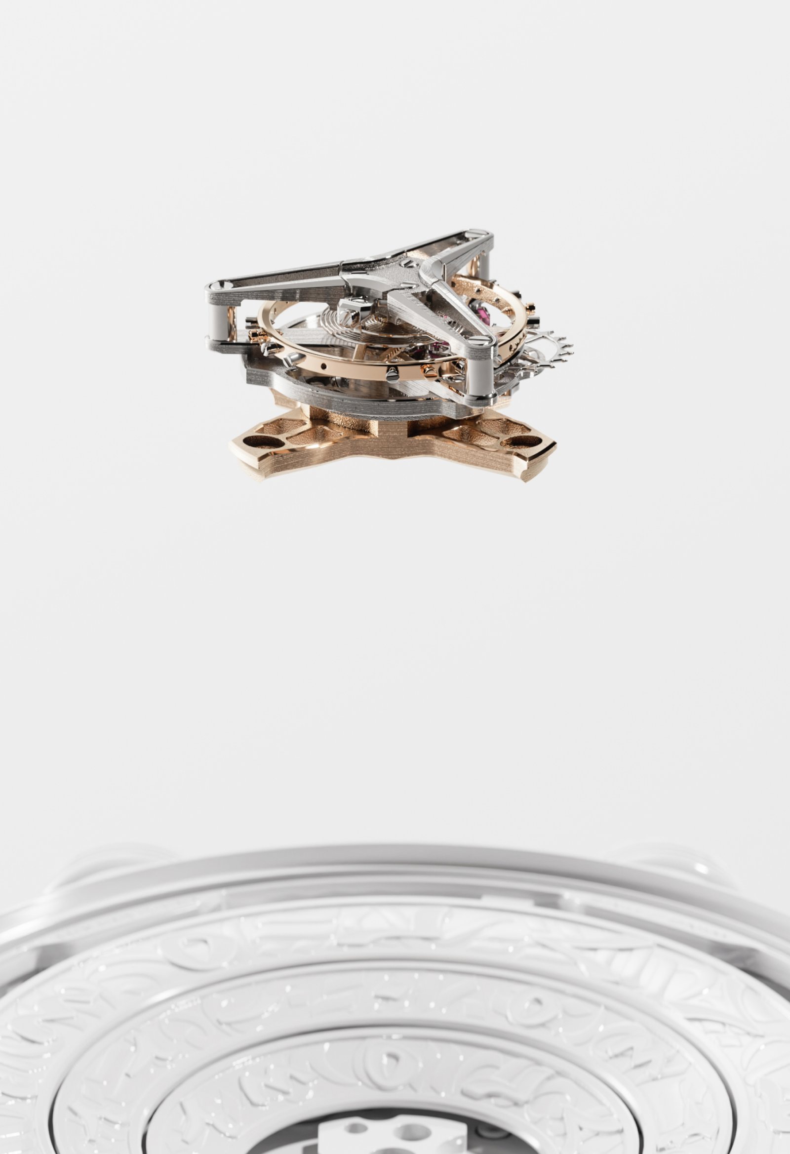 Detail of a Vanguart tourbillon movement