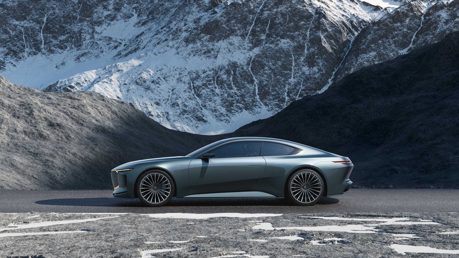 Side view of Vision BMW Alpina