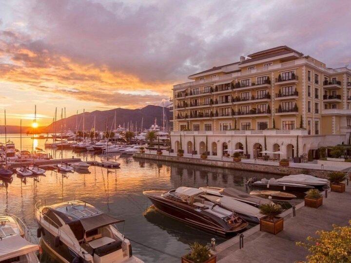 Porto Montenegro: stone and water in Tivat