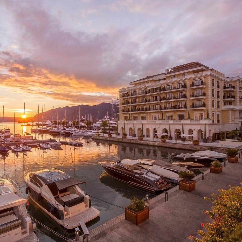 Porto Montenegro: stone and water in Tivat