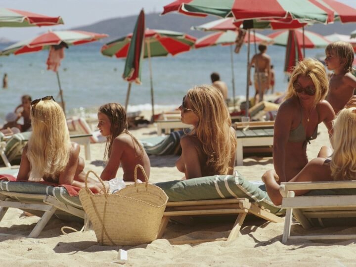Saint-Tropez, on the landward side