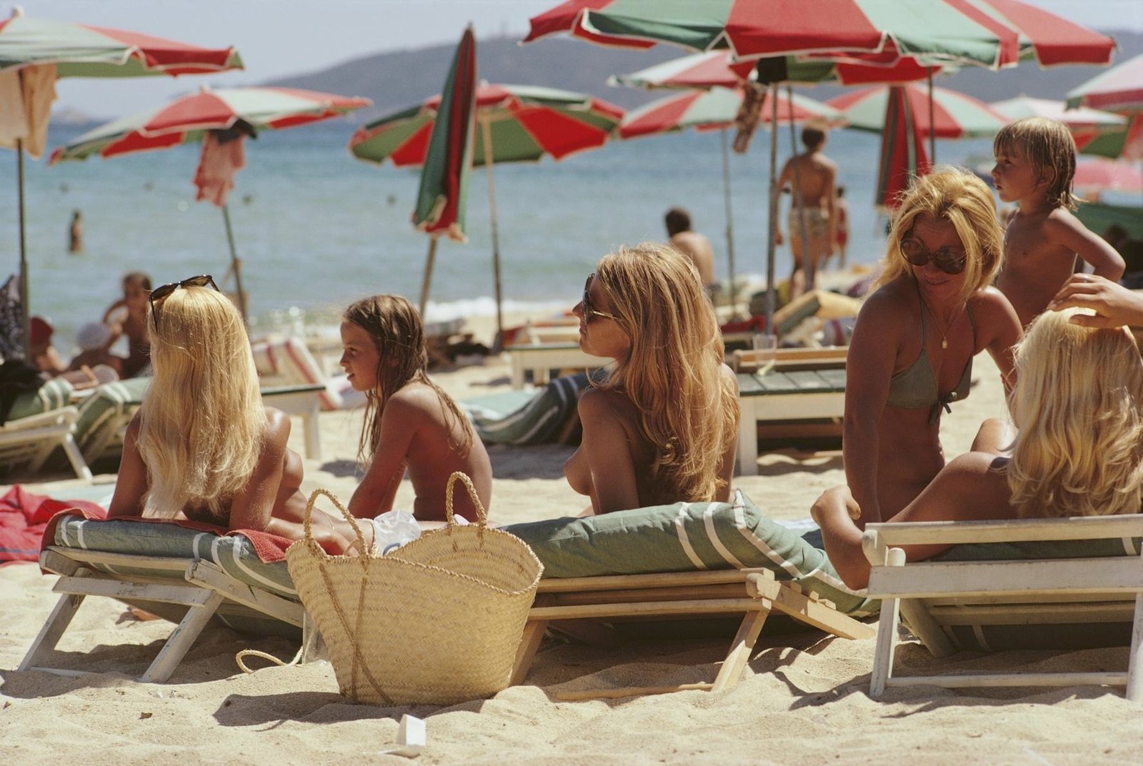 Saint-Tropez, on the landward side